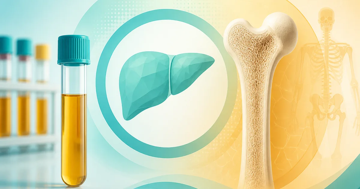 High ALP blood test explained with bone vs liver sources and normal ranges by age