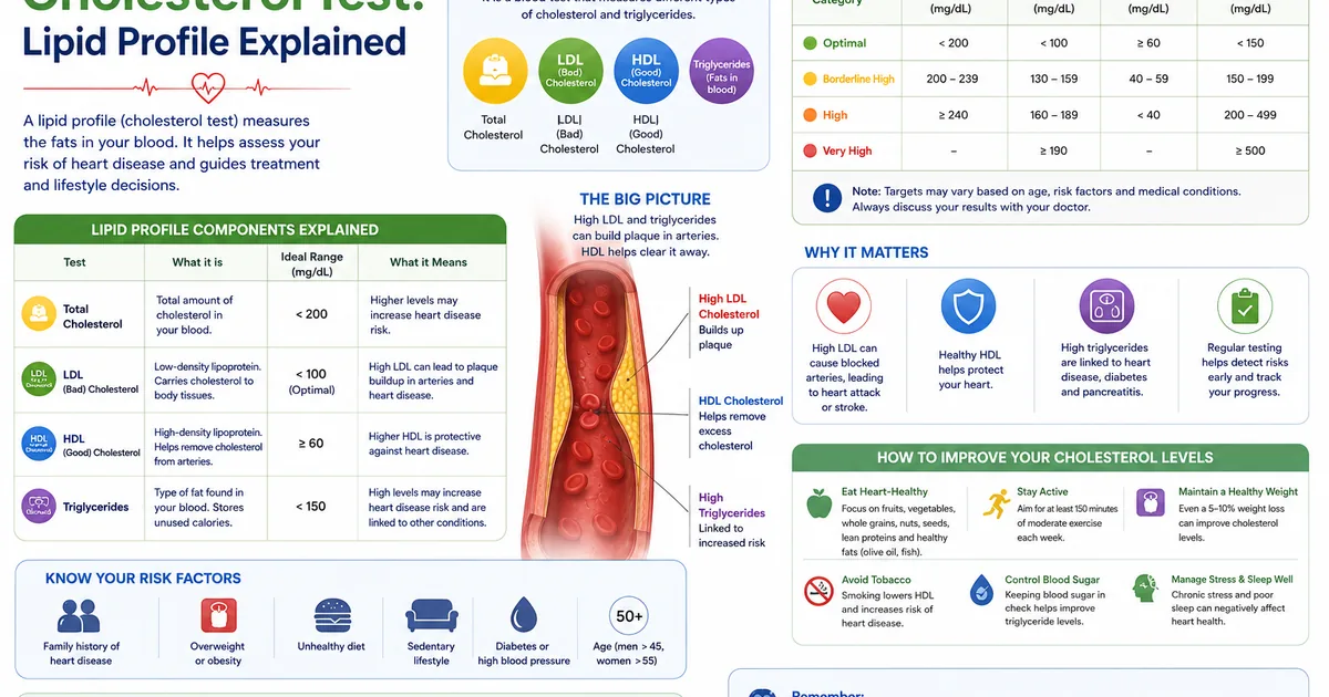 High triglycerides lipid panel report explained with Indian diet tips
